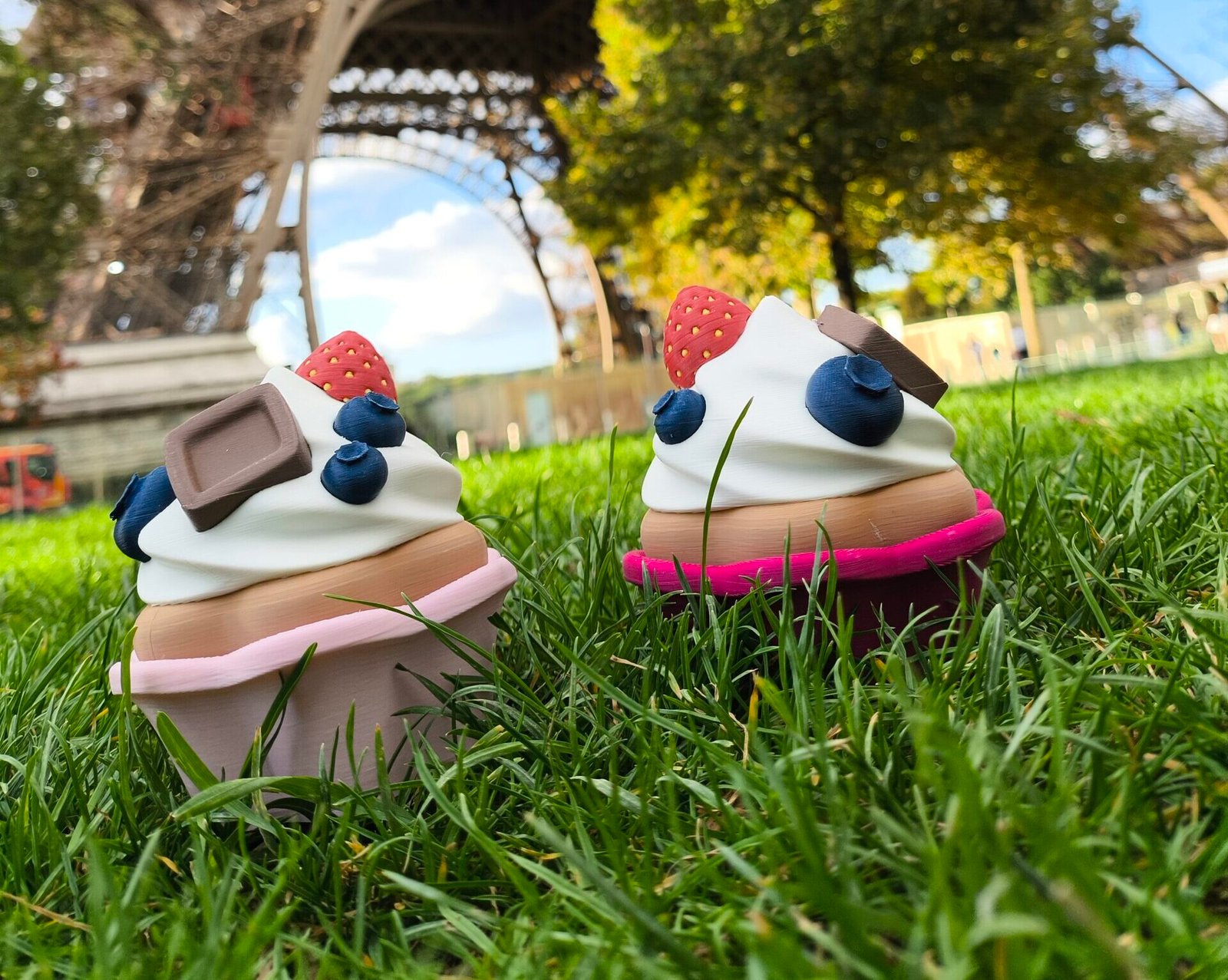 Cupcake boite de rangement. Version petite