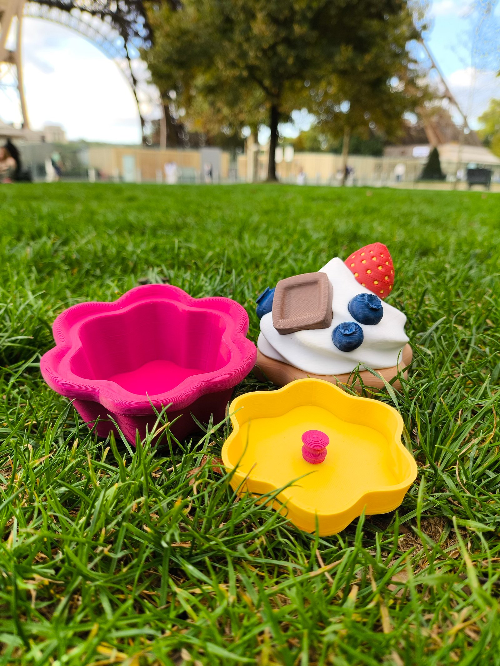 Cupcake boite de rangement. Version petite – Image 2