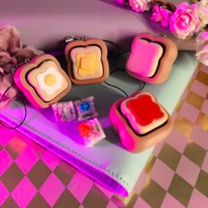 Clicker Toast Porte-clé